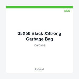 35X50 Black XStrong Garbage Bag