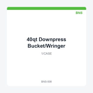 40qt Downpress Bucket/Wringer
