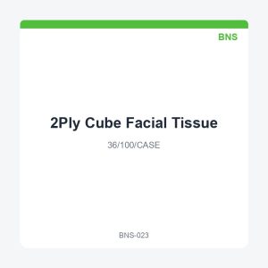 2Ply Cube Facial Tissue